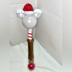 Disney Parks 2020 Christmas Snow Light Up Bubble Wand. Never Used. Tested.